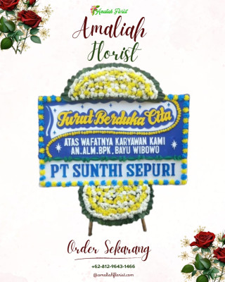 Papan Bunga Duka di Katulampa
