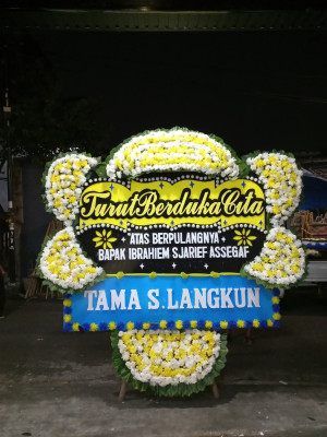 Papan Bunga Duka di Katulampa